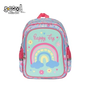 Ghiozdan gradinita HAPPY DAY, 33x27x15 cm - S-COOL - Img 1
