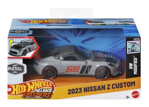 HOT WHEELS MASINUTA METALICA CU SISTEM PULL BACK 2023 NISSAN Z CUSTOM HW MODIFIED SCARA 1:43 - Img 1