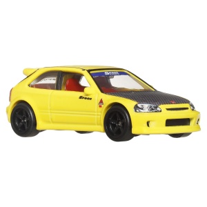 HOT WHEELS PREMIUM SET 2 MASINUTE METALICE HONDA CIVIC 99 TIP R EK9 SI HONDA CIVIC TIP R SCARA 1:64 - Img 4