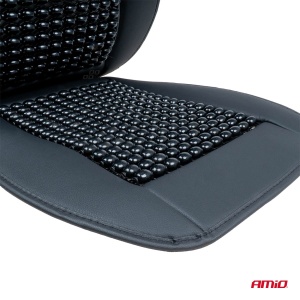 Husa scaun auto cu bile de masaj, suport lombar si tetiera, dimensiuni 147 x 68 cm, culoare Neagra - Img 10