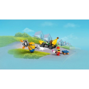 LEGO DESPICABLE ME4 MINIONII SI MASINA BANANA 75580 - Img 2