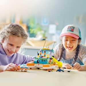 LEGO FRIENDS BARCA DE SALVARE PE MARE 41734 - Img 3