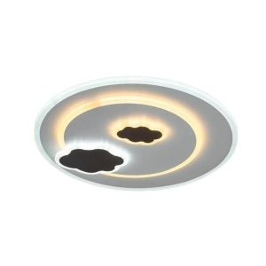 Lustra LED NOOR 30W, lumina Rece/Calda/Neutra, Alb - Img 3