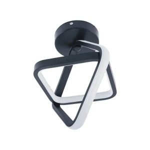 Lustra LED VERTEX CUBUS 13W, lumina Rece/Calda/Neutra, Negru - Img 2