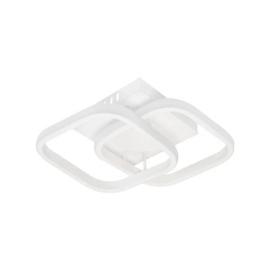 Lustra LED VERTEX Matrix Romburi Suprapuse, 24W, 2 Romburi, Lumina Rece/Calda/Neutra, Alb - Img 3