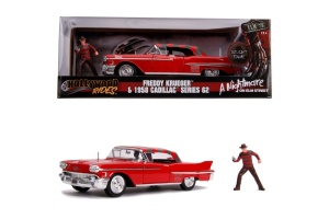 MACHETA METALICA FREDDY KRUEGER 1958 CADILLAC MODEL 62 SCARA 1 LA 24 - Img 1