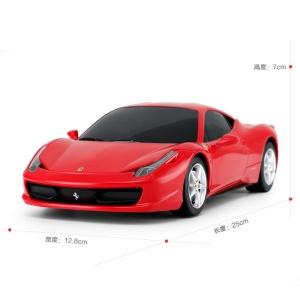 MASINA CU TELECOMANDA FERRARI 458 ITALIA SCARA 1 LA 18 - Img 3