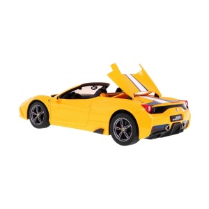 MASINA CU TELECOMANDA FERRARI 458 SPECIALE A GALBEN SCARA 1 LA 14 - Img 4