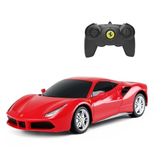 MASINA CU TELECOMANDA FERRARI 488 GTB ROSU SCARA 1 LA 24 - Img 2