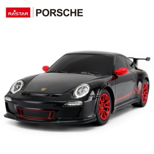 MASINA CU TELECOMANDA PORSCHE GT3 RS NEGRU RS SCARA 1 LA 24 - Img 3