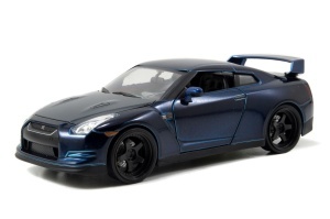 MASINUTA METALICA FAST AND FURIOUS 2009 NISSAN GT-R SCARA 1 LA 24 - Img 2