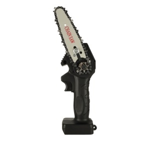 Mini ferastrau electric cu lant, baterie de 24V si valiza de transport - Img 10