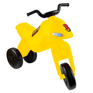 Motocicleta fara pedale, galbena - ROBENTOYS - Img 1