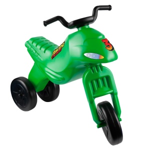 Motocicleta fara pedale, verde - ROBENTOYS - Img 1