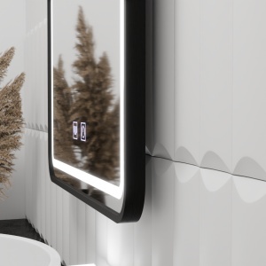 Oglinda LED Rectangulara, 60x80cm, Taglio Touch, Sistem Dezaburire - Img 2
