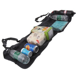 Organizator portbagaj auto cu 6 buzunare, 33 x 104 cm, culoare neagra - Img 4