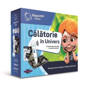 Pachet Raspundel Istetel, Creion si carte - Calatorie in univers, ALBI - BLACKFIRE - Img 1