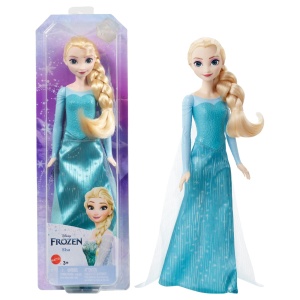 PAPUSA DISNEY FROZEN ELSA CU ROCHIE ALBASTRA - Img 1