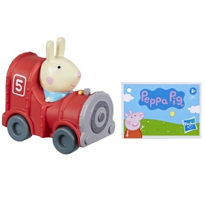 PEPPA PIG MASINUTA BUGGY LOCOMOTIVA SI FIGURINA IEPURASUL REBECCA - Img 1