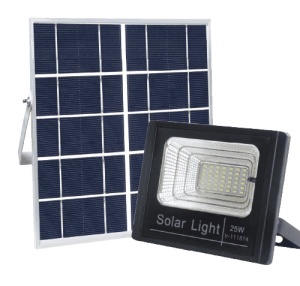 Proiector cu panou solar si telecomanda 25W 6500 K V-111874 VARGO - Img 2