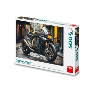 Puzzle 500 piese, Motocicleta - DINO TOYS - Img 1