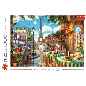 PUZZLE TREFL 1000 DIMINEATA PARIZIANA - Img 3