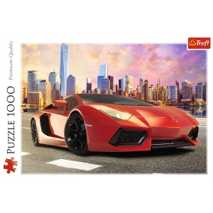 PUZZLE TREFL 1000 LAMBORGHINI ROSU - Img 3