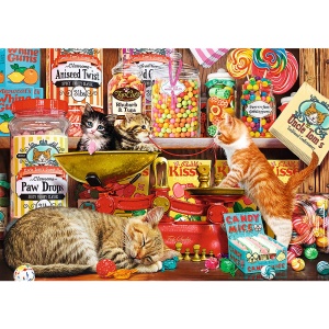PUZZLE TREFL 1000 PISICI SI DULCIURI - Img 2