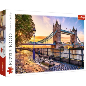 PUZZLE TREFL 1000 TOWER BRIDGE LONDRA - Img 1