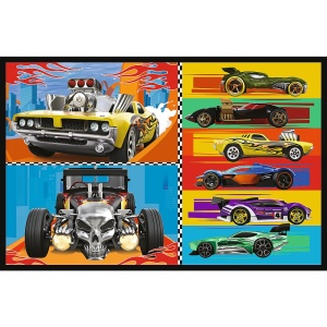 PUZZLE TREFL 2X70 HOT WHEELS MASINI - Img 2
