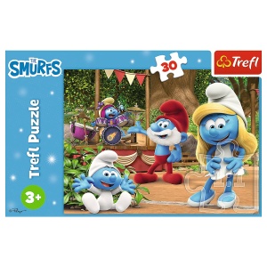 PUZZLE TREFL 30 STRUMFII STRUMFITA SI STRUMFII - Img 3