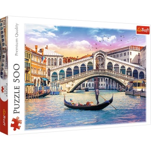 PUZZLE TREFL 500 GONDOLA IN VENETIA - Img 1