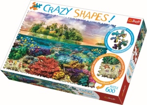 PUZZLE TREFL 600 CU PIESE CIUDATE - INSULA EXOTICA - Img 1