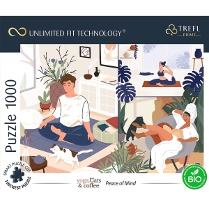 PUZZLE TREFL UFT 1000 LINISTEA SUFLETEASCA - Img 3