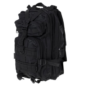 Rucsac Tactic Militar, culoare NEGRU, capacitate 25l - Img 3