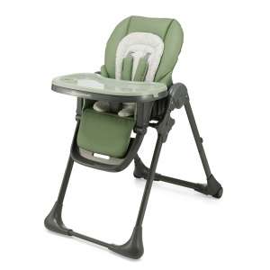 SCAUN DE MASA KINDERKRAFT TUMMIE, PLIABIL, GREEN - Img 1