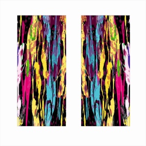 Set 2 stickere decorative pentru stalpii usilor, print autoadeziv de inalta rezolutie, dimensine 2 buc x 50 x 22 cm , cod: AVX-SSU-19 - Img 2