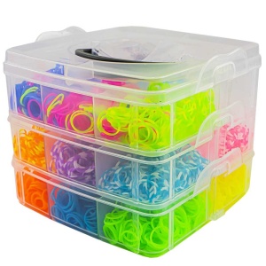 Set creativ elastice, 3500 piese/cutie - Img 1