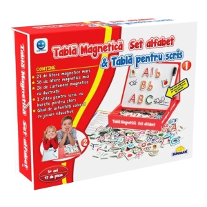 Smile Games - Joc educativ alfabetul pe tableta magnetica - Img 1