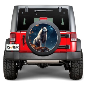 Sticker Auto "Roata de Rezerva" rezistenta la intemperii si raze UV, diametru 55 cm, Cod: AVX-RR12 - Img 1