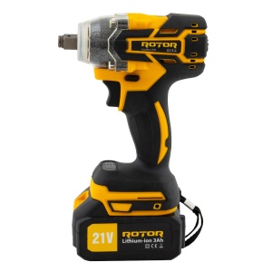 Trusa de scule 3 în 1 ROTOR RSET3, Rotopercutor ,Polizor unghiular, Autofiletanta 21V/3Ah - Img 7