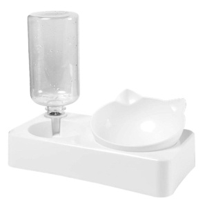 Vas pentru alimente cu distribuitor apa pentru pisici, 2in1 AG684A - Img 2