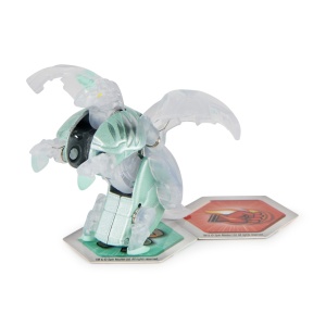 BAKUGAN S4 FIGURINA METALICA NEO PEGATRIX ALB - Img 3