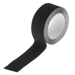 Banda de protectie Anti-Alunecare, autoadeziva, culoare Negru, dimensiune 5m x 5cm - Img 2