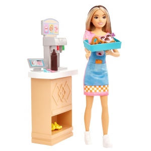 BARBIE PAPUSA SKIPPER FIRST JOBS SNACK BAR - Img 3