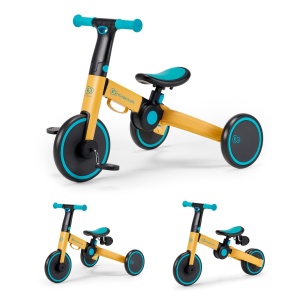 BICICLETA DE ECHILIBRU / TRICICLETA KINDERKRAFT 4TRIKE, PRIMROSE YELLOW - Img 4
