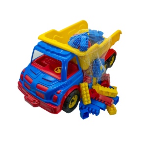 Camion plastic 60 cm + 80 cuburi - ROBENTOYS - Img 2