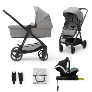 CARUCIOR KINDERKRAFT NEWLY, 4 IN 1, MOONLIGHT GREY - Img 1