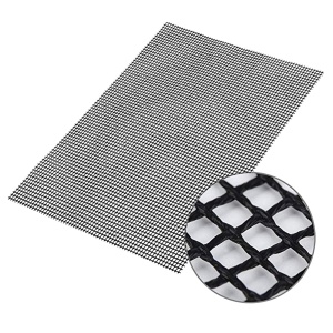 Covoras antiaderent din teflon pentru gatitul pe gratar, reutilizabil, lavabil, 40 x 33 cm - Img 2