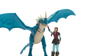CUM SA ITI DRESEZI DRAGONUL SET DRAGON DEADLY NADDER SI FIGURINA VIKING ASTRID - Img 4